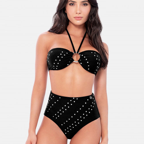 BIKINI MUJER CON APLIQUES DECORATIVOS  TALLA 32 - 34 - 36