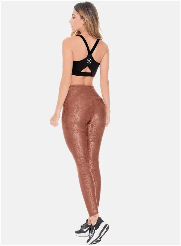 LEGGINS DEPORTIVO  POLIAMIDA JACQUARD - PRECIO ESPECIAL